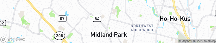 Midland Park - map