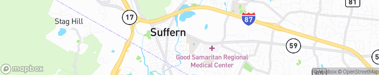 Suffern - map