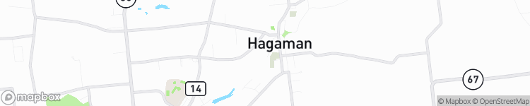 Hagaman - map