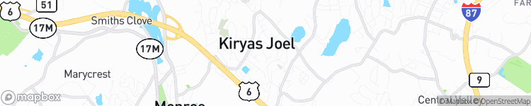 Kiryas Joel - map