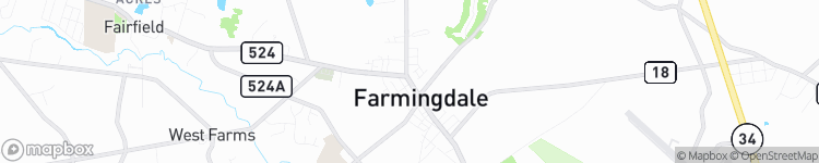 Farmingdale - map