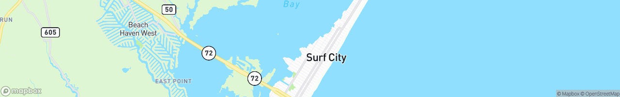 Surf City - map