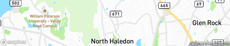 North Haledon - map