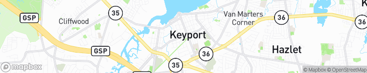 Keyport - map
