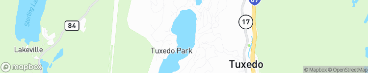 Tuxedo Park - map