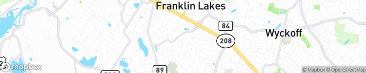 Franklin Lakes - map