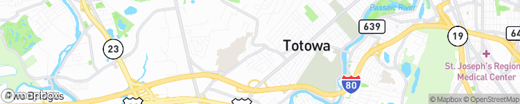 Totowa - map