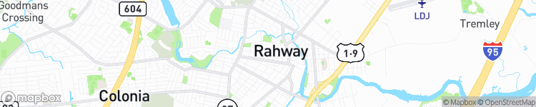 Rahway - map