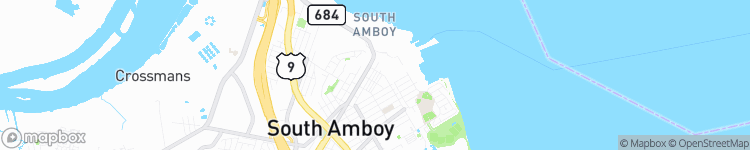 South Amboy - map