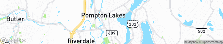 Pompton Lakes - map