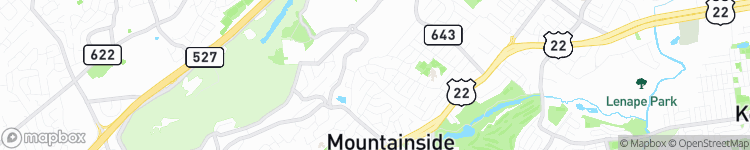 Mountainside - map