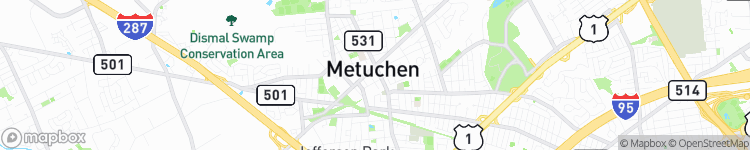 Metuchen - map