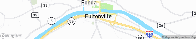 Fultonville - map