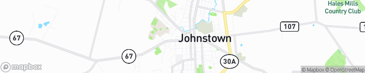 Johnstown - map