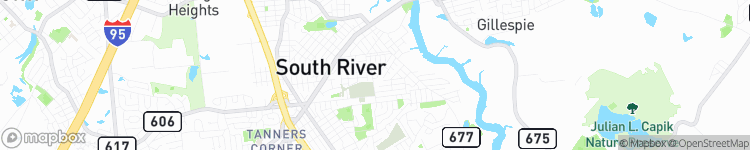 South River - map