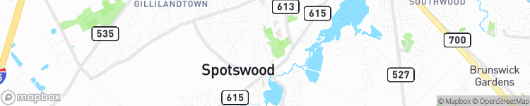 Spotswood - map