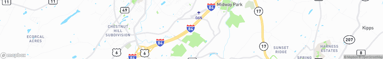 Weigh Station Middletown EB - map
