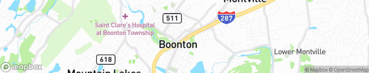 Boonton - map