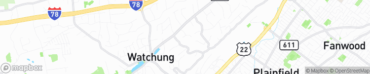Watchung - map