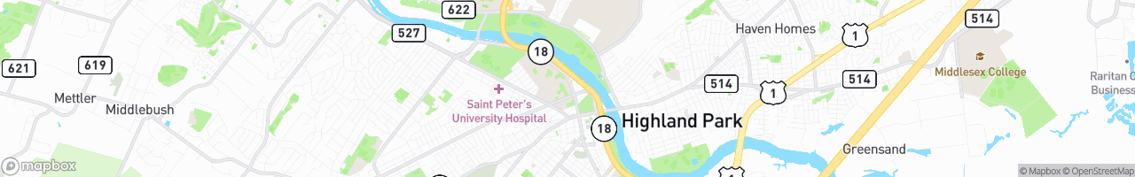 Rutgers University-New Brunswick - map