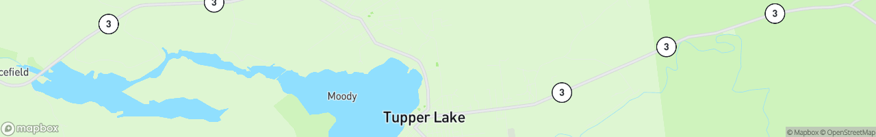 Tupper Lake Memorial Civic Center - map