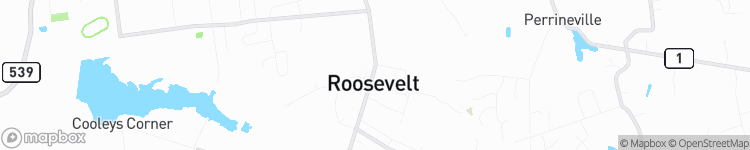 Roosevelt - map