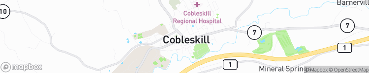 Cobleskill - map