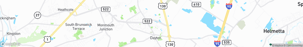 Dayton, New Jersey - map