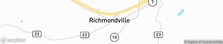 Richmondville - map