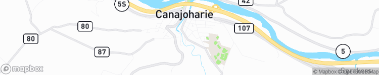 Canajoharie - map