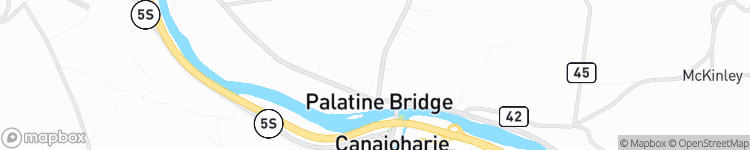 Palatine Bridge - map