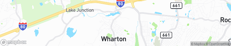 Wharton - map