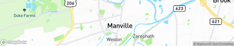 Manville - map