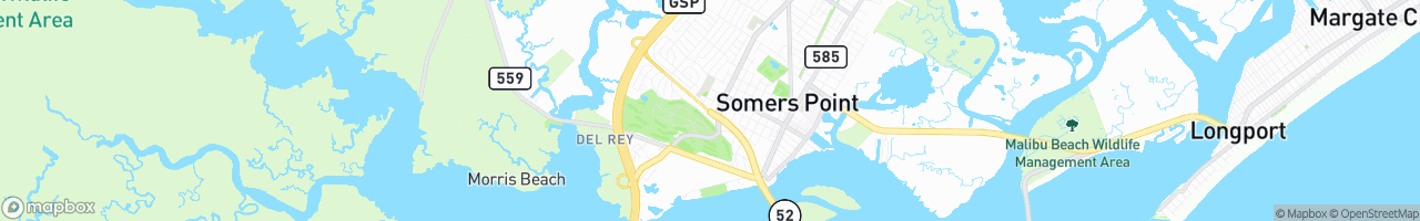 Somers Point - map