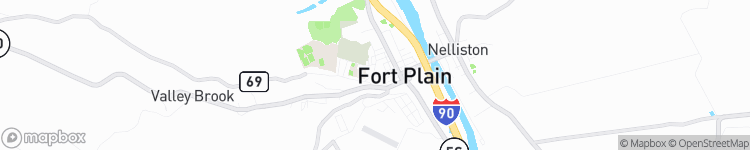 Fort Plain - map