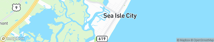 Sea Isle City - map
