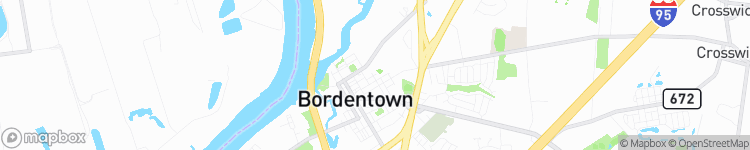Bordentown - map