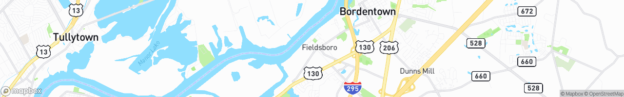 Fieldsboro - map