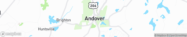 Andover - map