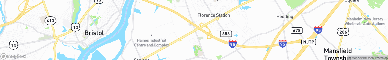 Florence Amoco - map