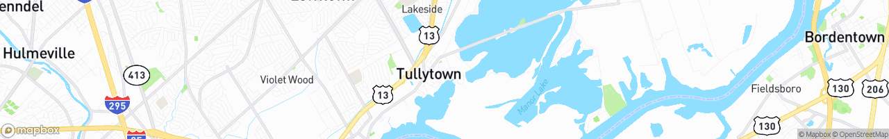 Tullytown - map