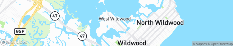 West Wildwood - map