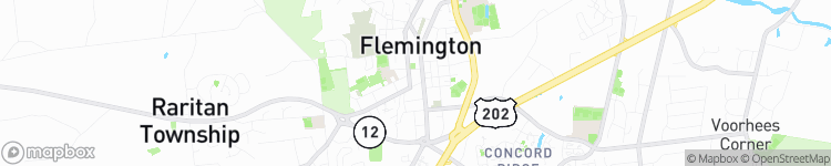 Flemington - map