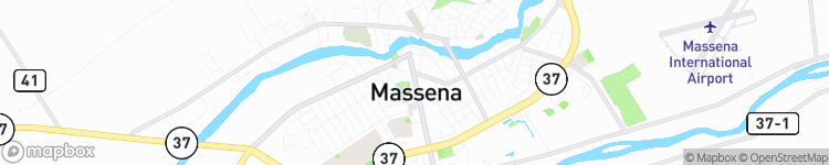 Massena - map