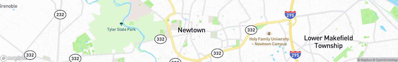 Newtown - map