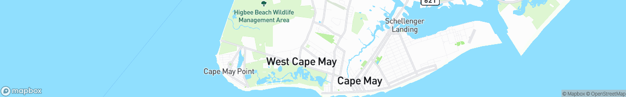 West Cape May - map