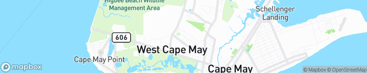 West Cape May - map