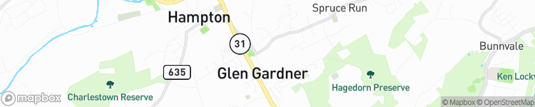 Glen Gardner - map