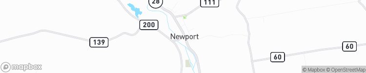 Newport - map