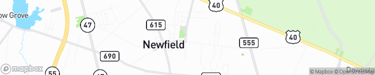 Newfield - map